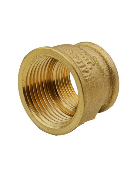 MT manchon réduit 3/4"F x 3/8"F laiton - 8724002010