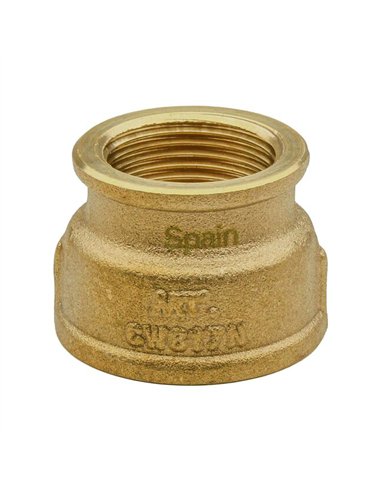 MT verloopmof 3/4"F x 1/2"F messing - 8724002015