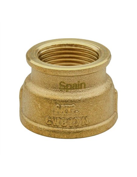 MT verloopmof 3/4"F x 1/2"F messing - 8724002015