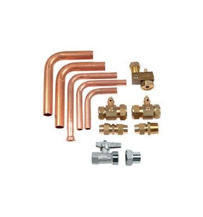  Vaillant aansluitset VUW pro/+, ECOtec pro/+ VCW VUI  incl. gaskraan