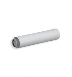 Vaillant concentrische verlengbuis 60/100 mm alu/pp 1 mtr