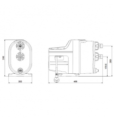 Grundfos Scala 1 drukverhogings pomp 3-45 (ex MQ 3-45) - 99530405 2