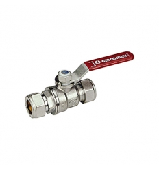 Giacomini 22x22 mm Vanne à boisseau sphérique avec passage standard - R258CX005