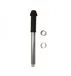 Vaillant dakdoorvoer set alu/pp 80/125mm vaillant ecoTEC VC376/466/656 VCW376 ecoVIT