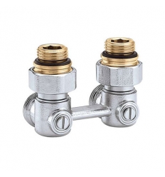 Caleffi bloc H 1/2"x3/4" Modèle équerre - 301141