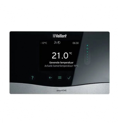 Vaillaint VRT 380 Modulerende eBUS-kamerthermostaat sensoHOME touchscreen 0020260943