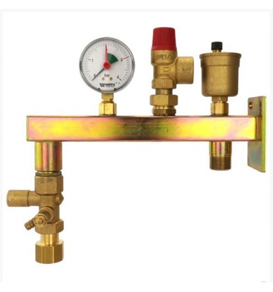 Watts expansievat console voorgemonteerd met kapventiel