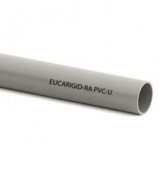 Eupen Eucarigid RA 40 X 3mm afvoerbuis PVC dikwandig grijs 4 meter - RO6001112