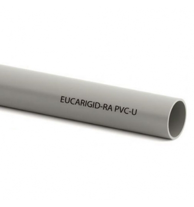 Eupen Eucarigid RA 125 X 2,5mm afvoerbuis PVC dunwandig grijs 4 meter - RO7106112