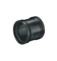 Wavin Wafix PP 75 x 75 mm FF machon coulissant noir