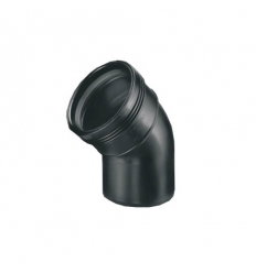 Wavin Wafix PP 32 x 32 mm MF coude 45° noir