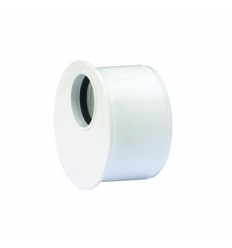 Wavin Wafix PP 50 x 40 mm MF excentrisch verloop reductie wit