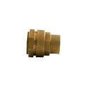 Valvo 3005 rechte koppeling 25x3/4"F messing - RO7894950