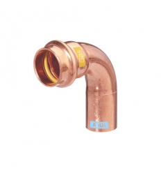 Aquagas courbe 90° MF 15mm cuivre V-Press