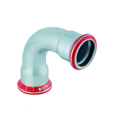 Geberit bocht 90° 28 x 28 mm FF Mapress C-staal - 20105