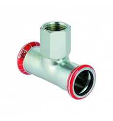 Geberit T verloop binnendraad 54 x 1/2 F x 54 mm FFF Mapress C-staal -21320