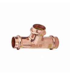 Viega Té à sertir cuivre 28mm FFF gaz - 345969