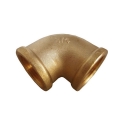 Coude fileté 90° 1/2"FF laiton