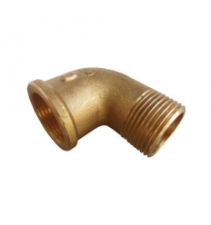 Coude fileté 1/2"MF laiton
