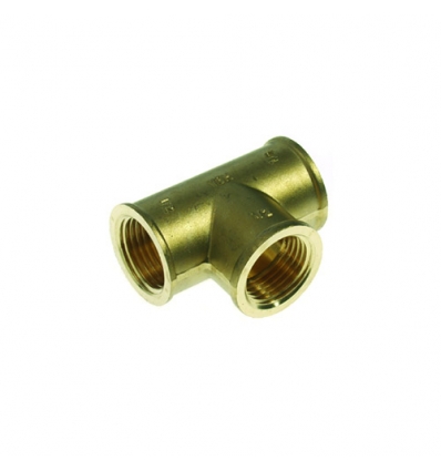 VSH draad T messing 3/4 " FFF