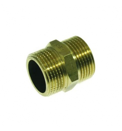 VSH mamelon fileté double 1/2" MM laiton