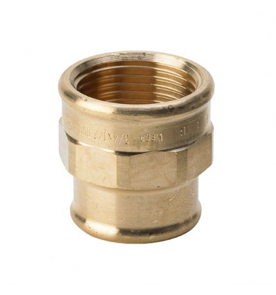Viega reductiemof 3/4"Fx1/2"F  brons model 3240 - 268862