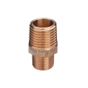 Viega verloopnippel 1"Mx1/2"M brons model 3247 - 320287