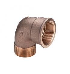 Viega coude 90° 5/4" M X 5/4" F bronze modèle 3092 - 264109