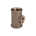 Viega té réduit 4/4" F X 1/2" F X 4/4" F bronze modèle 3130 - 362515