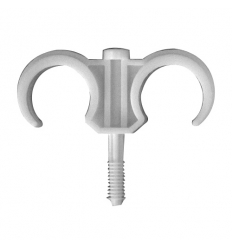 Pentec 26 – 30 mm crochet double nylon Ø 6mm