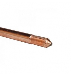 Piquet 5/8" x 1,5 m filete acier cuivre 100 µ