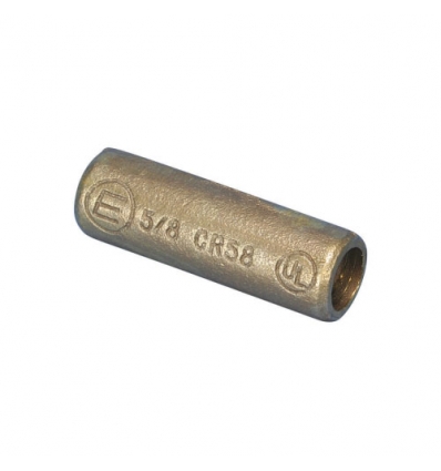 Aardstaaf Verbindingsmof 14,2mm - 5/8"  koper