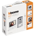 Bticino Videokit met 1 drukknop Linea 2000 + Classe100V16B - 364613
