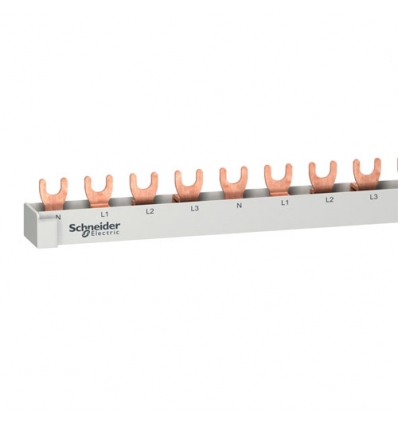 Schneider Resi9 vorkaansluitrails 4P 18 modules N L1 L2 L3 - R9XFH418