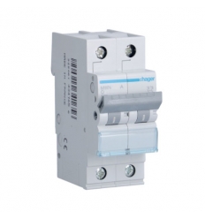 Hager automaat 3kA - C - 2P - 40A - 2Mod