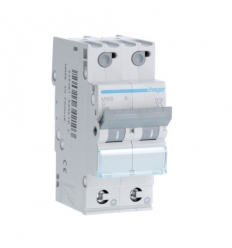 Hager disjoncteur 3kA - C - 2P - 20A - 2mod Quick Connect