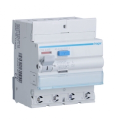 Hager Interrupteur différentiel 4P 40A 30mA type A quick connect -CDS440E