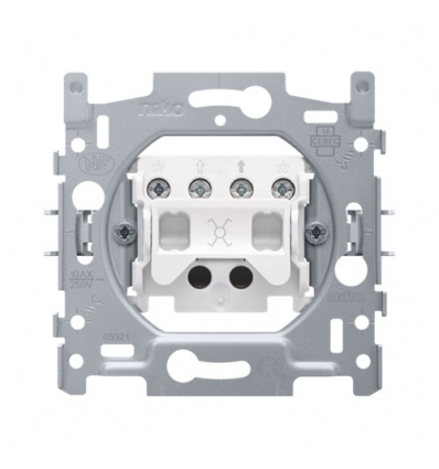 Niko kruisschakelaar of kruistrekschakelaar, 10 AX/250 Vac, schroefklemmen - 170-01700