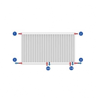 Henrad Premium 8 H:0500 T:21 L:1600 - 1845 Watt